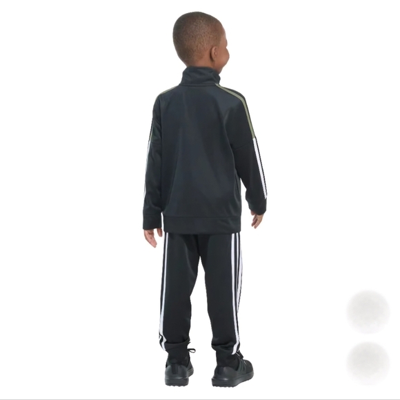 NWT adidas Kids' 2-piece Set Black Tracksuit Size 3T & 6 - Picture 5 of 5
